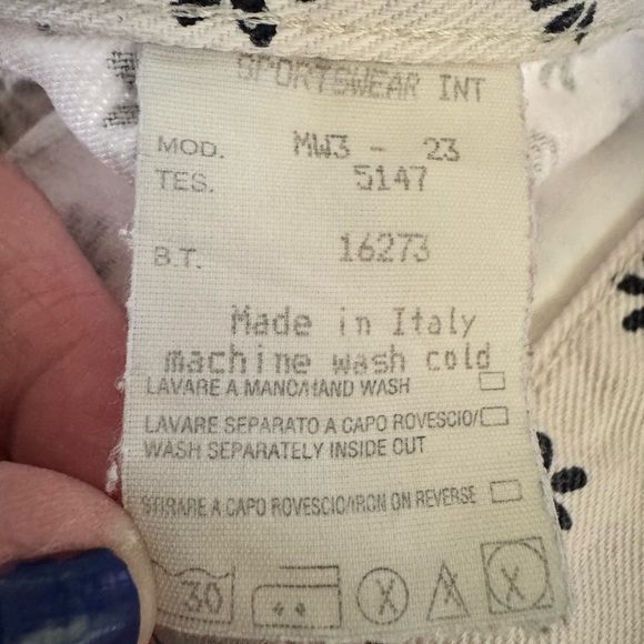 Vintage Moschino High Rise Jeans Size 6 - Picture 7 of 8